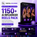 1150+ Ai Girls Influencer Reels Bundle Pack + Much More